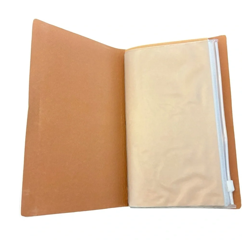 Travelers Notebook Journal Refillable Faux Leather A3 Zodiac Taurus Green